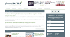 Desktop Screenshot of pharmaleaders.com